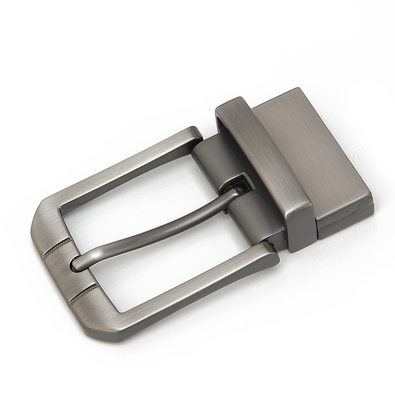 Belt Buckle Blank - DIY-legering draaibare pingesp Matte draadtrekproces riemgesp