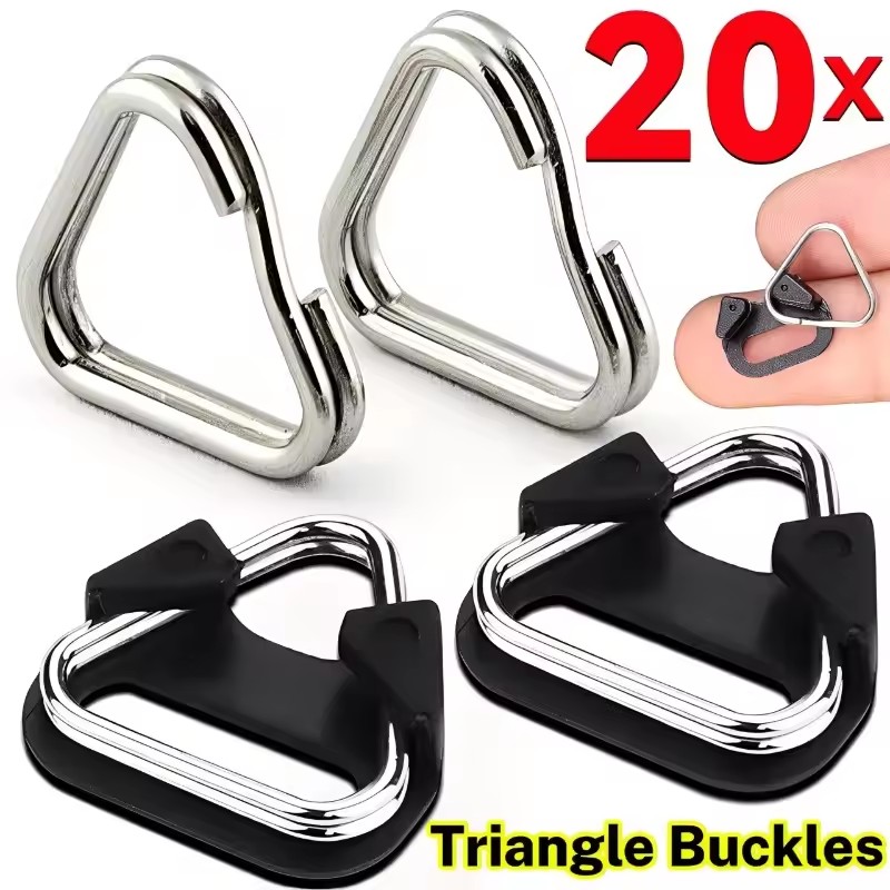 Belt Buckle Blank - Camerariemhaak Camera-schouderriem Driehoekige splitring Vervangende cameragesp