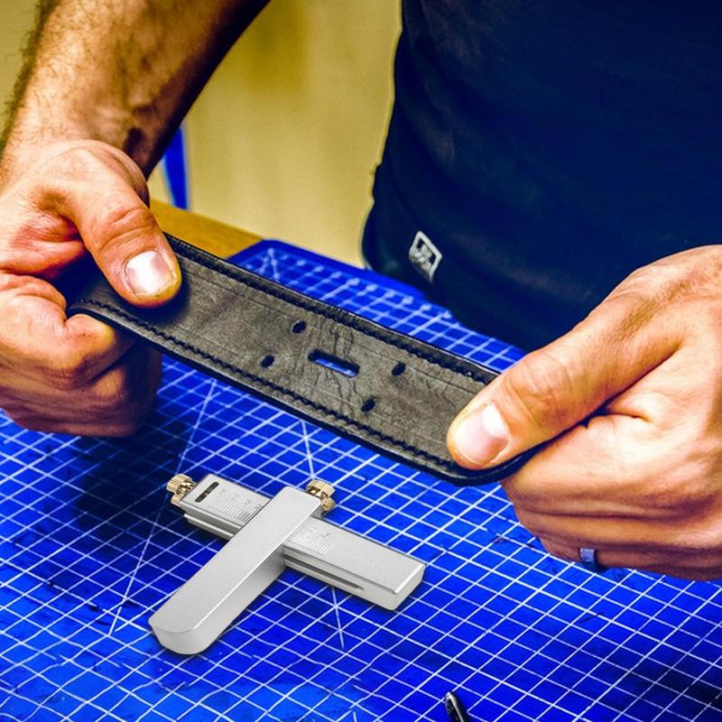 Leatherwork Hobby - Riemsnijder Lederen snijgereedschappen Verstelbare handmatige knutselapparatuur