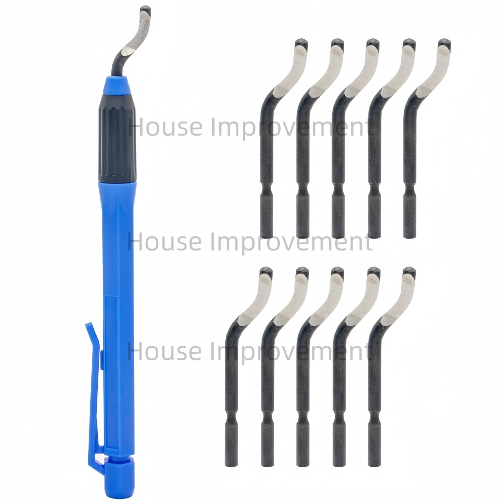 Swivel Knife Tool - Ontbraamgereedschapset NO 2000 met 11 snelstaal