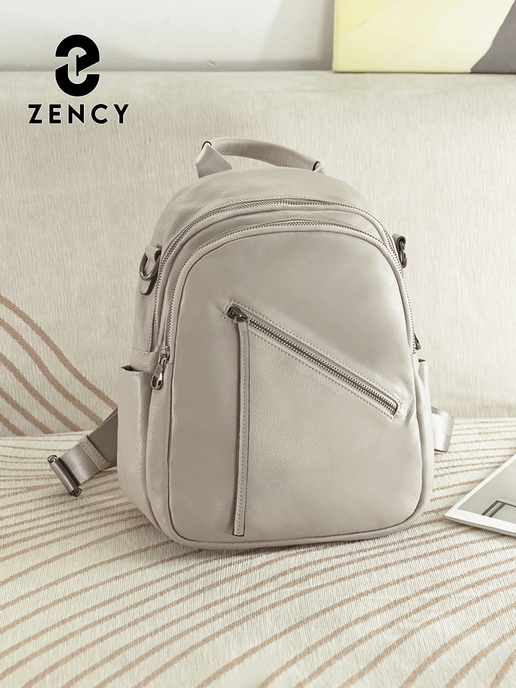 Leather Work Womens Backpack - Zency damesrugzak van echt leer, meerdere