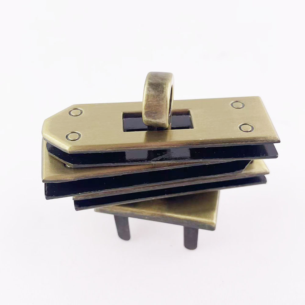 Leatherwork Hardware - 1set (4 stuks) 46mm Goud/Messing Metalen