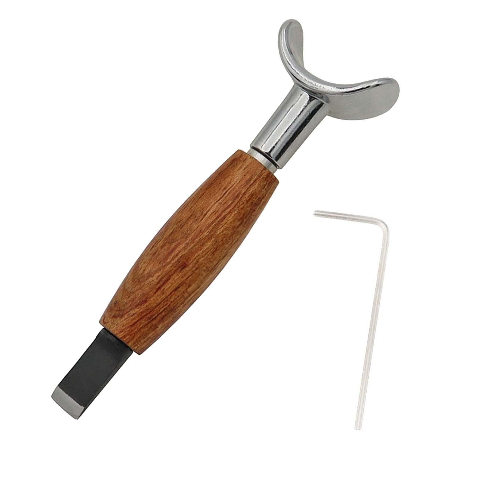Swivel Knife Tool - Draaimes Draagbaar Roterend Professioneel Roestvrij Staal