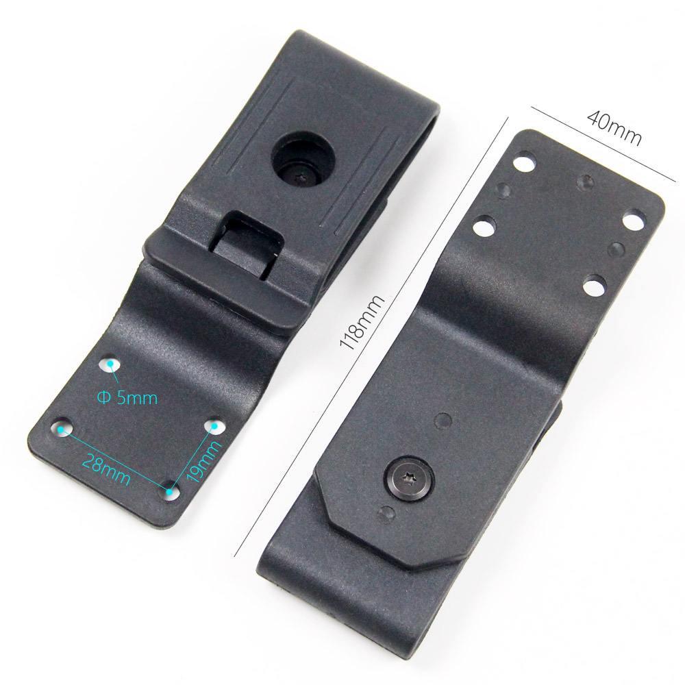 Swivel Knife Tool - 2 Stuks Riem Loops Clip Voor