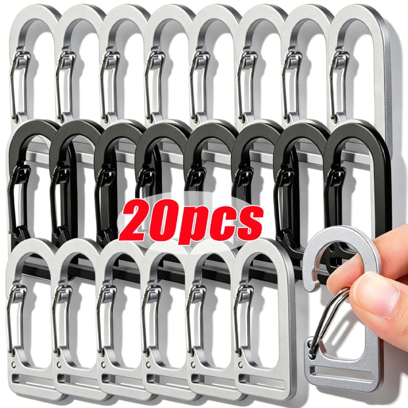 Belt Buckle Blank - 20 stuks U-vormige geweven riem staaldraadgesp