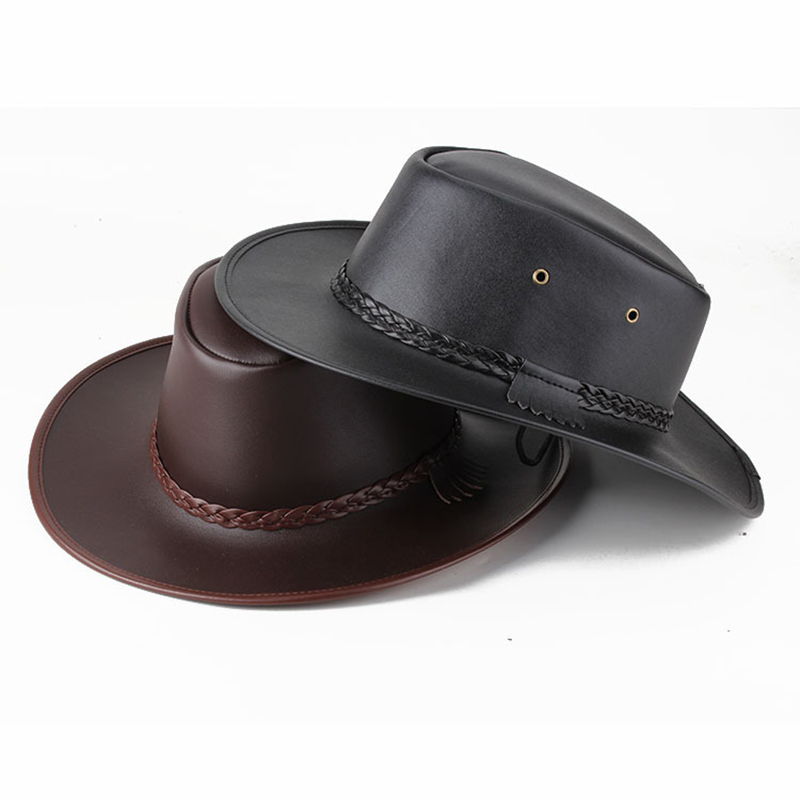 Leather Work Hat - Karl Heisenberg Cosplay Kostuums Spel Biohazard