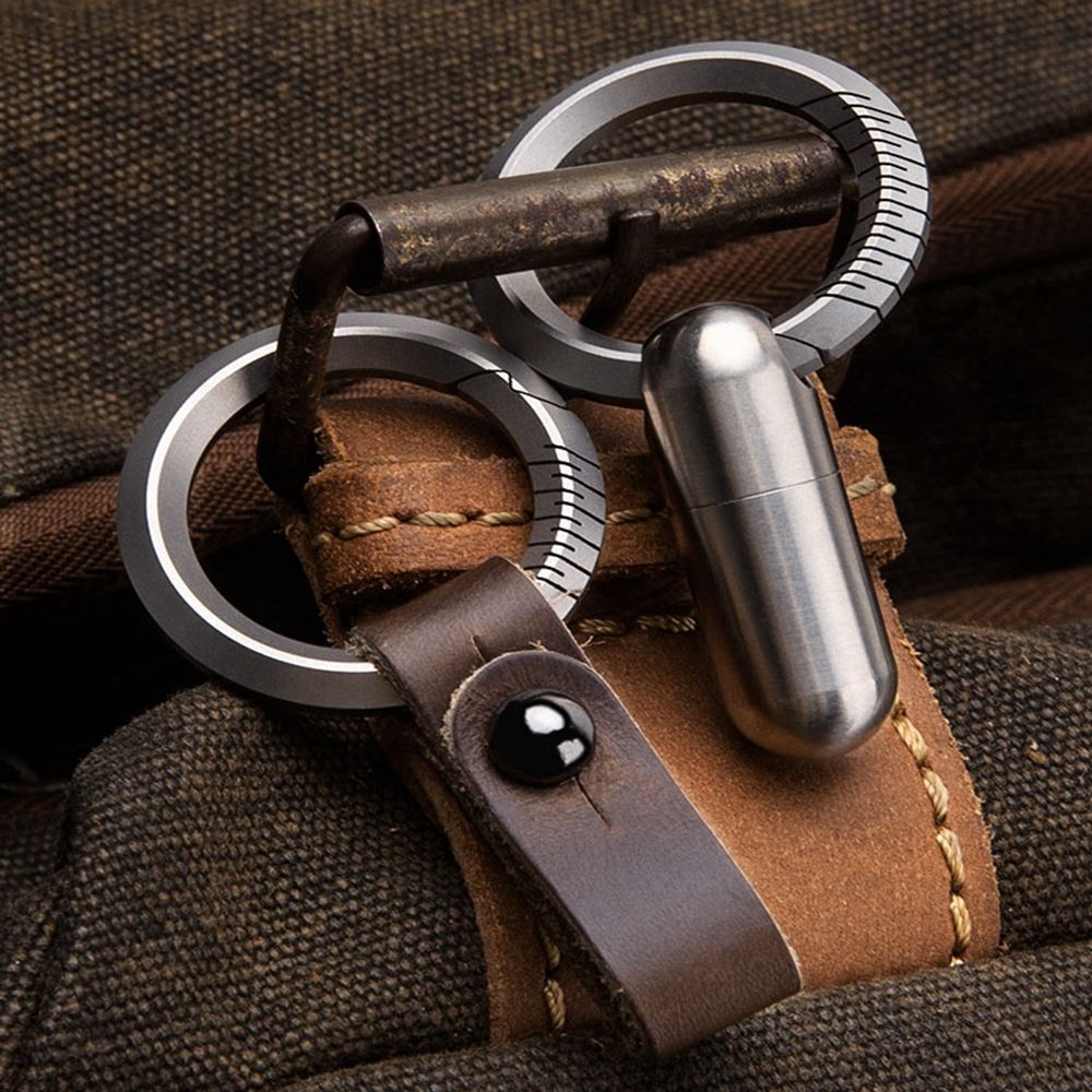 Titanium Legering Lederen Riem - Belt Buckle Blank recensie en prijs