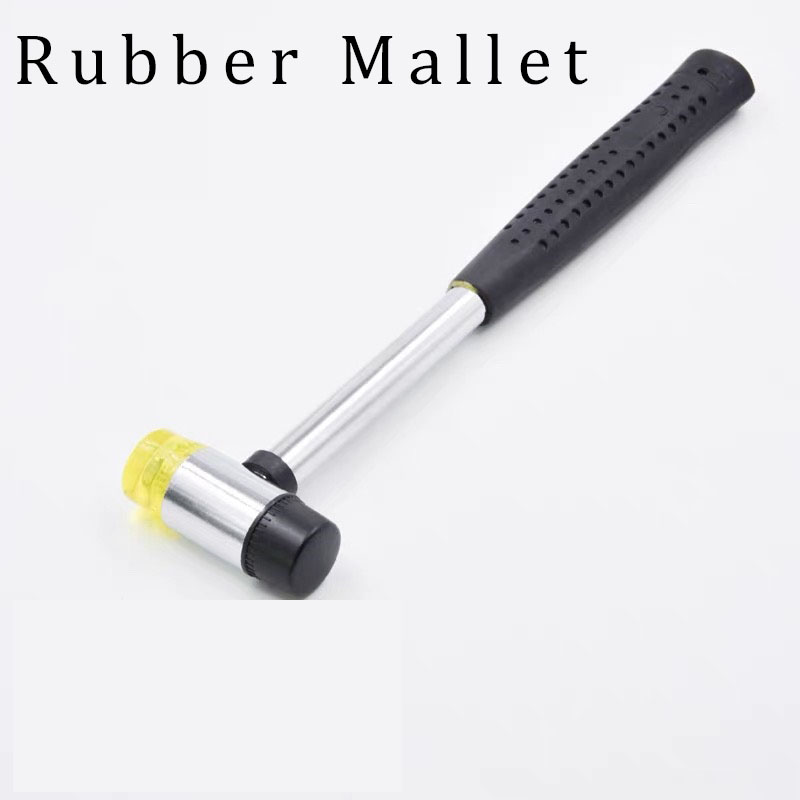 Rubberen hamer, handgemaakte D - Leatherwork Hardware recensie en prijs