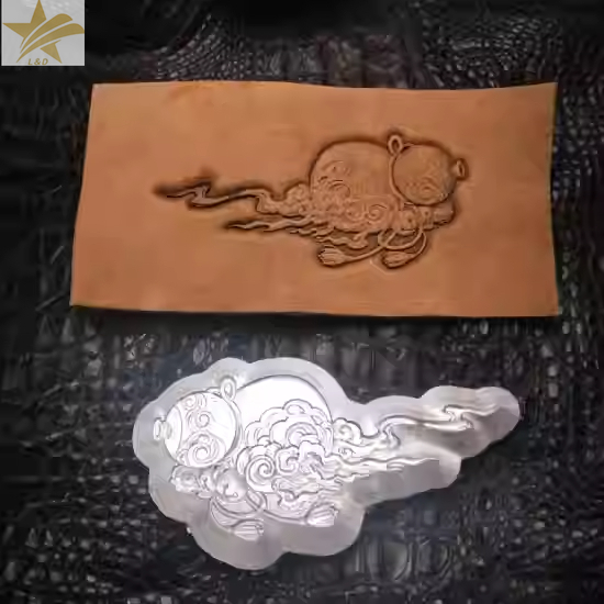 3D kalebasvormige lederen embo - Leatherwork Flowers recensie en prijs