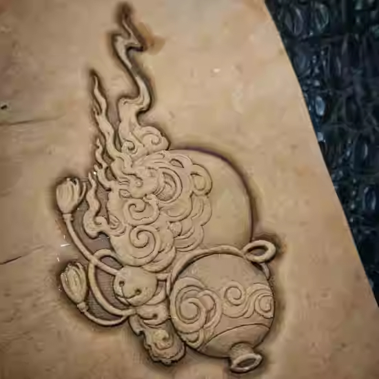 3D kalebasvormige lederen embo - Leatherwork Flowers recensie en prijs