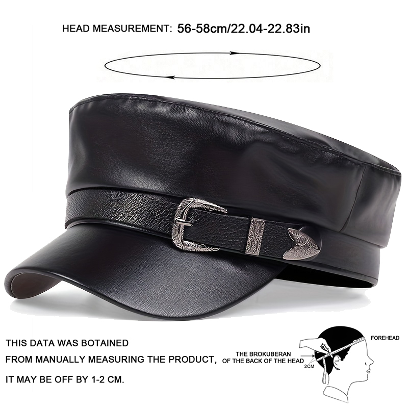 Modevrouwen grote riemgesps le - Leather Work Hat recensie en prijs