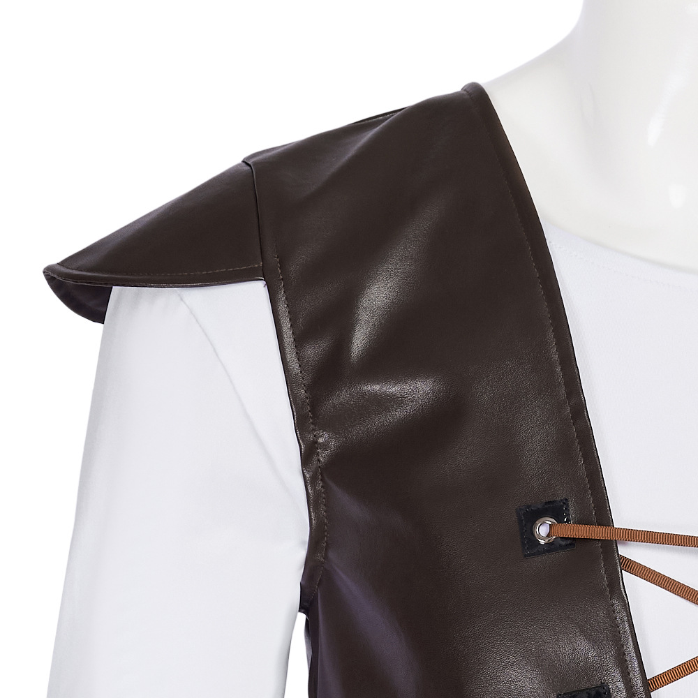 Shrek Cosplay Kostuums Groene  - Leather Work Hat recensie en prijs