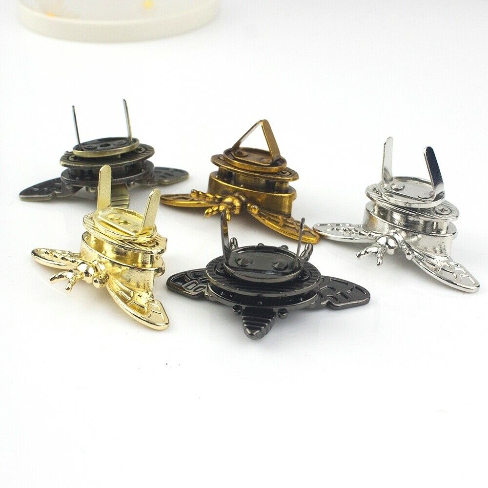 Metalen bijenvorm Turn Lock Re - Leatherwork Hardware recensie en prijs