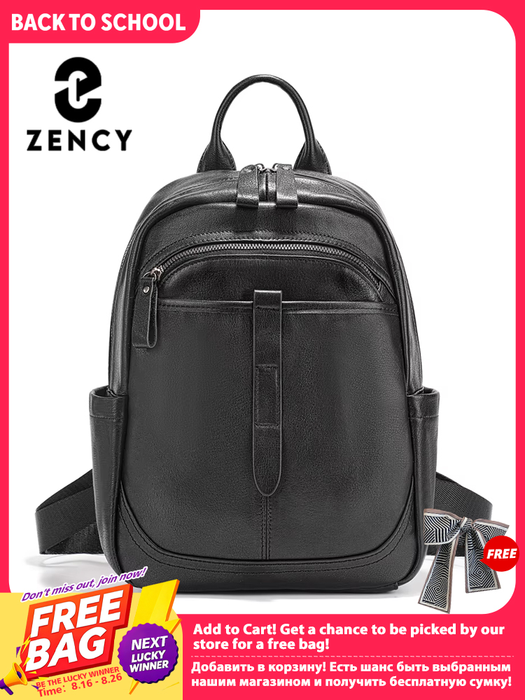 Zency damesrugzak van echt lee - Leather Work Womens Backpack recensie en prijs