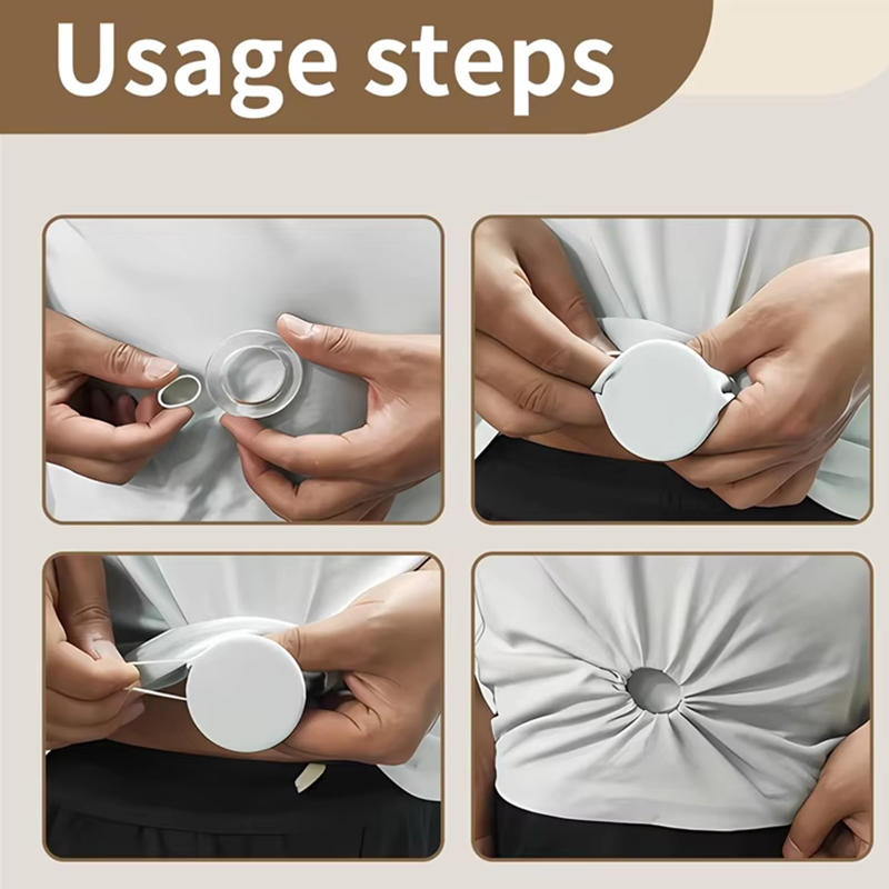 Mode plastic ronde cirkel clip - Belt Buckle Blank recensie en prijs