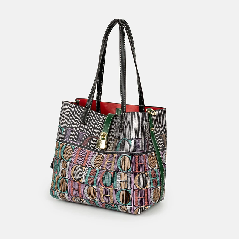 CH Art Color bedrukte handtas  - Leatherwork Art recensie en prijs