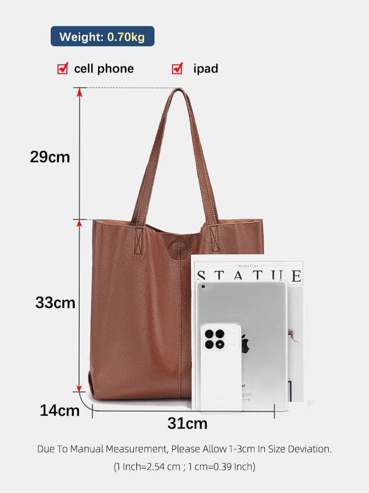 Zency Dames Handtas Met Grote  - Leatherwork Designs recensie en prijs