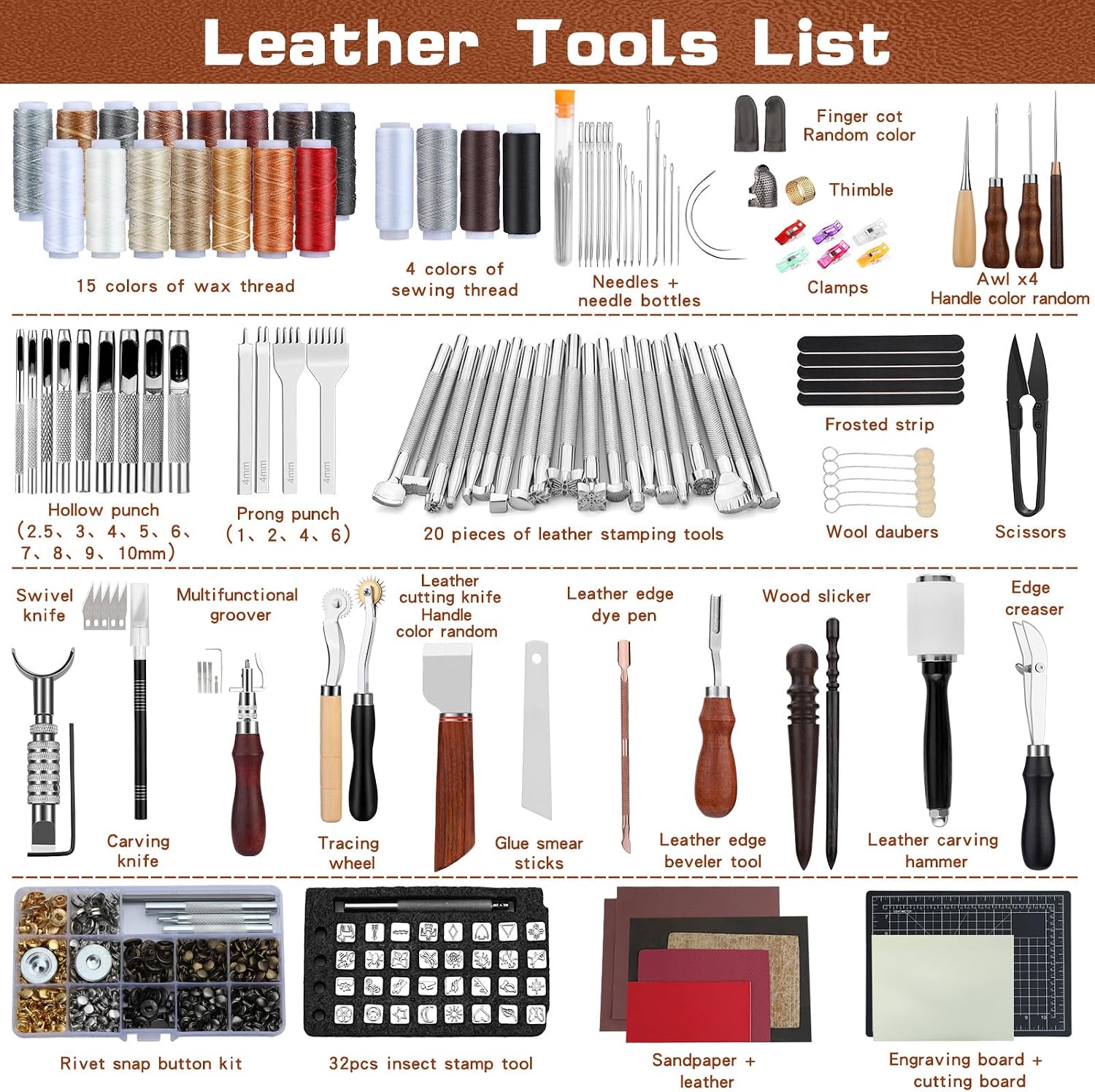 Lederbewerkingsset Lederen han - Leatherwork Craft recensie en prijs