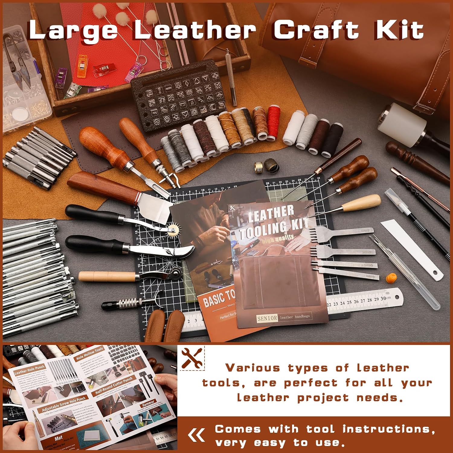 Lederbewerkingsset Lederen han - Leatherwork Craft recensie en prijs