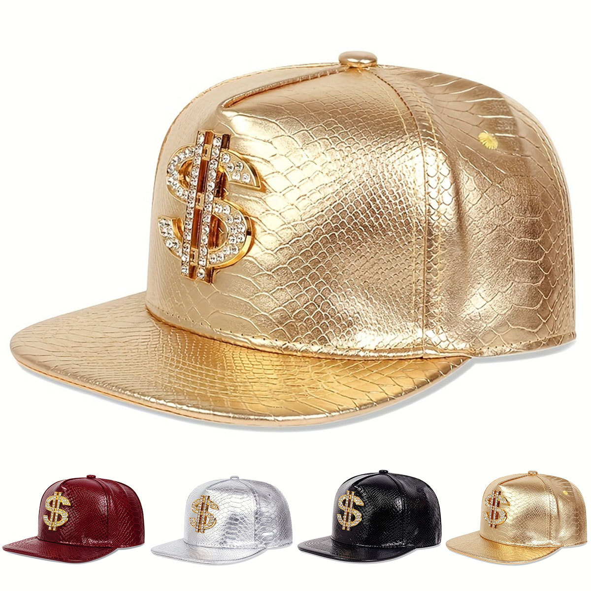 Lederen metallic dollar teken  - Leather Work Hat recensie en prijs