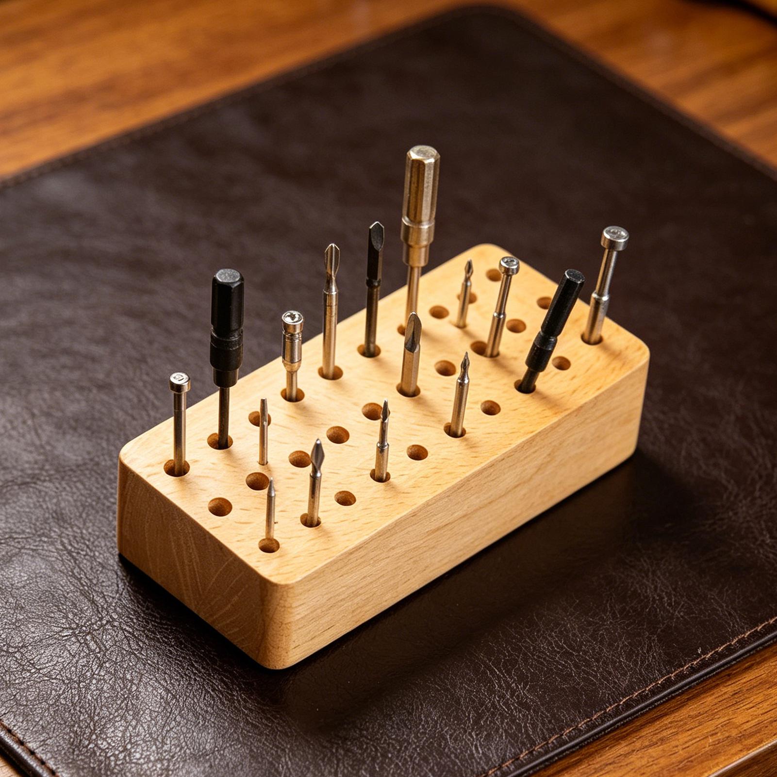 Punch- en beitelhouder 30-gaat - Leatherwork Hobby recensie en prijs