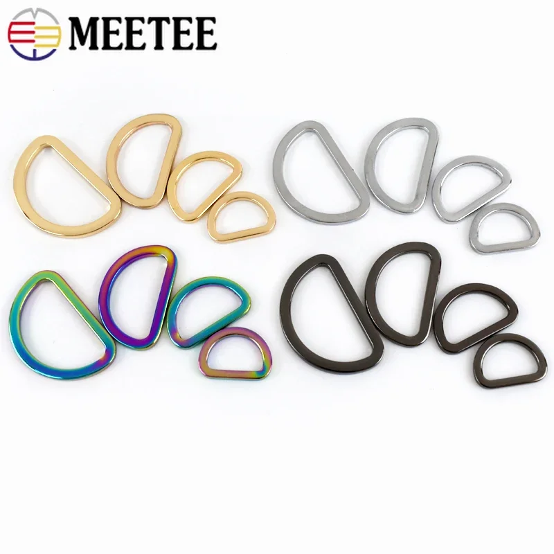 50 Stuks 16-38mm D Ringen Meta - Leatherwork Hardware recensie en prijs