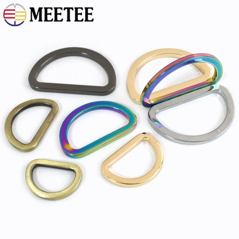 50 Stuks 16-38mm D Ringen Meta - Leatherwork Hardware recensie en prijs