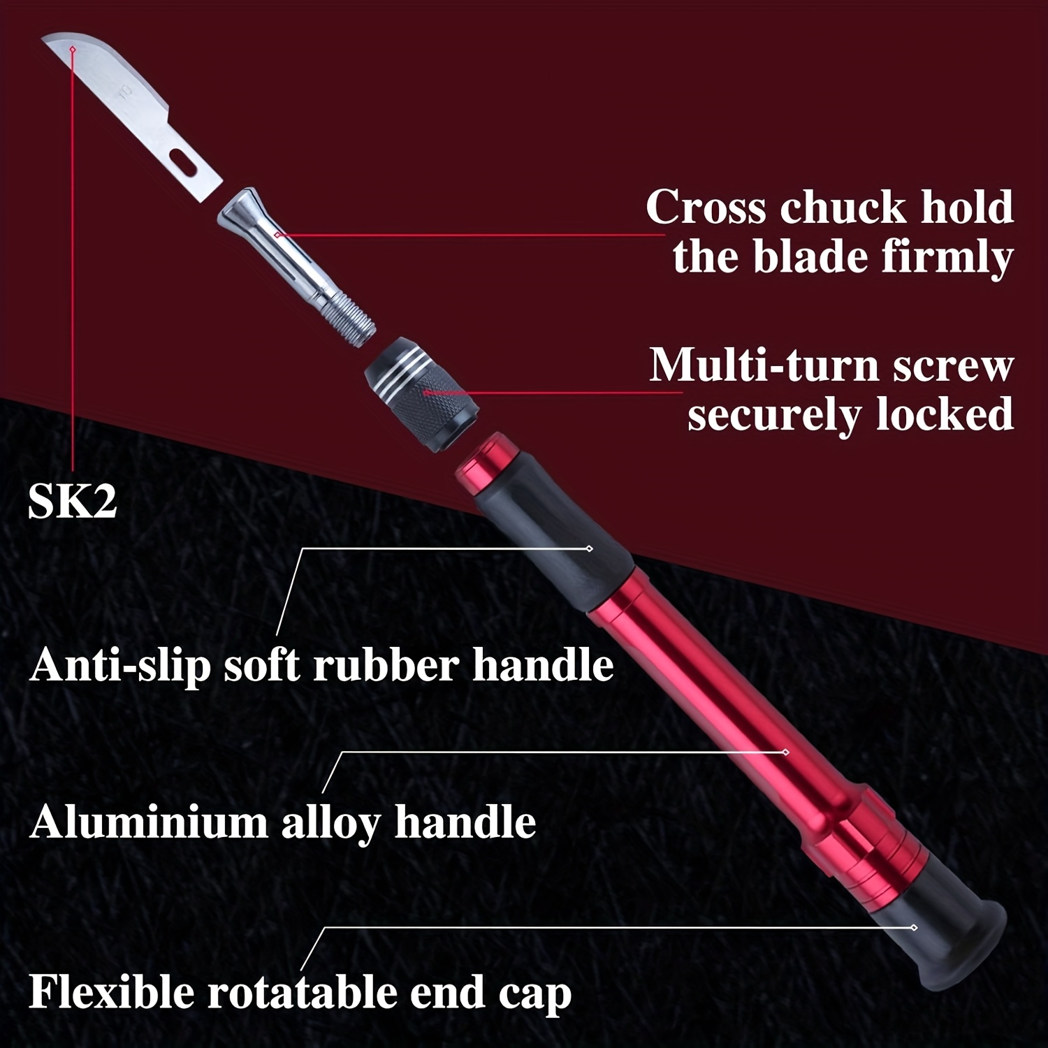 29-delige Exacto messenset, pr - Leatherwork Hobby recensie en prijs