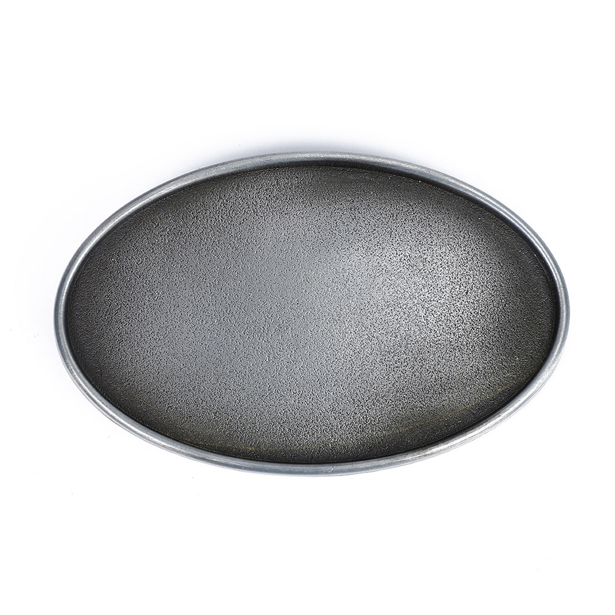 Ovale riemgesp met matte zandk - Belt Buckle Blank recensie en prijs