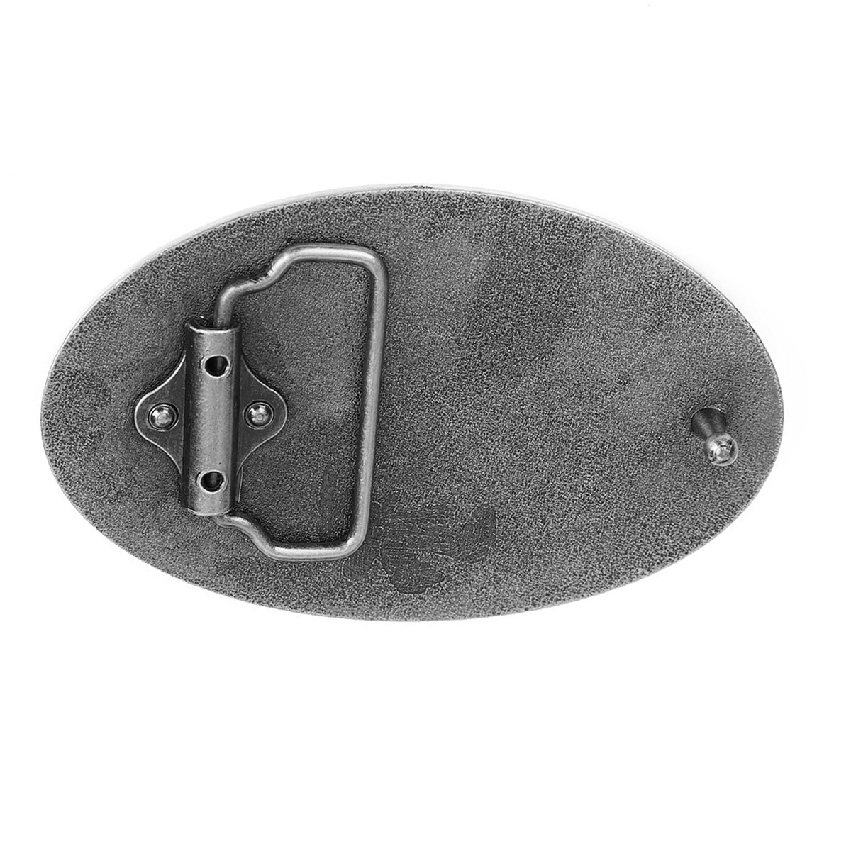 Ovale riemgesp met matte zandk - Belt Buckle Blank recensie en prijs