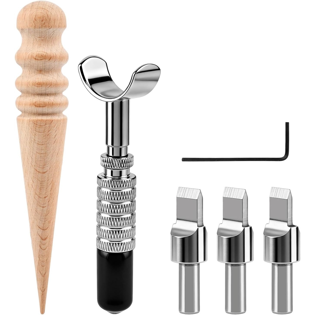 Leren draaimes, verstelbaar vo - Swivel Knife Tool recensie en prijs