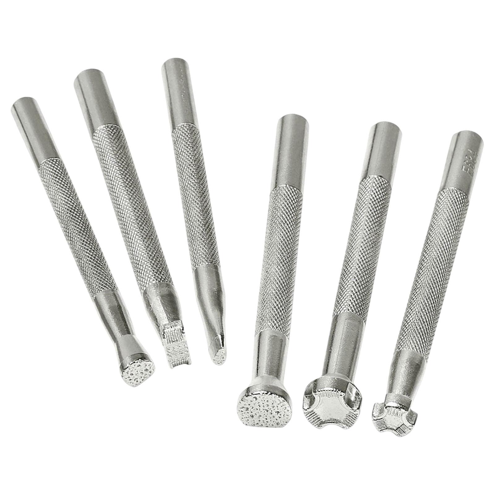 6 stuks lederen stempelgereeds - Leatherwork Art recensie en prijs