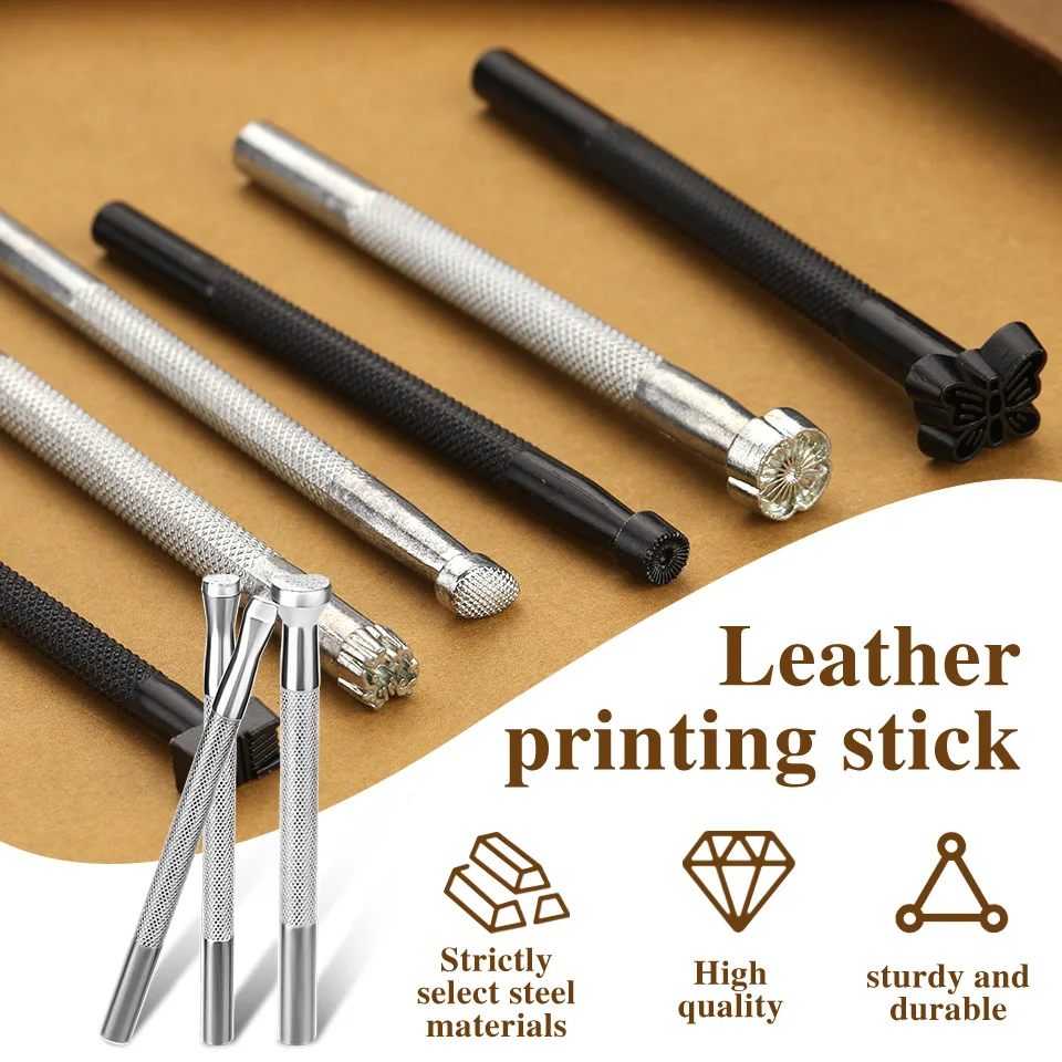 6/20 stuks Metaal Leer Werken  - Leatherwork Craft recensie en prijs