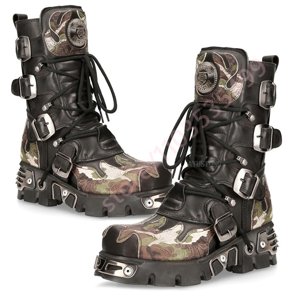 Punk Rock Camouflage Riem Gesp - Belt Buckle Blank recensie en prijs