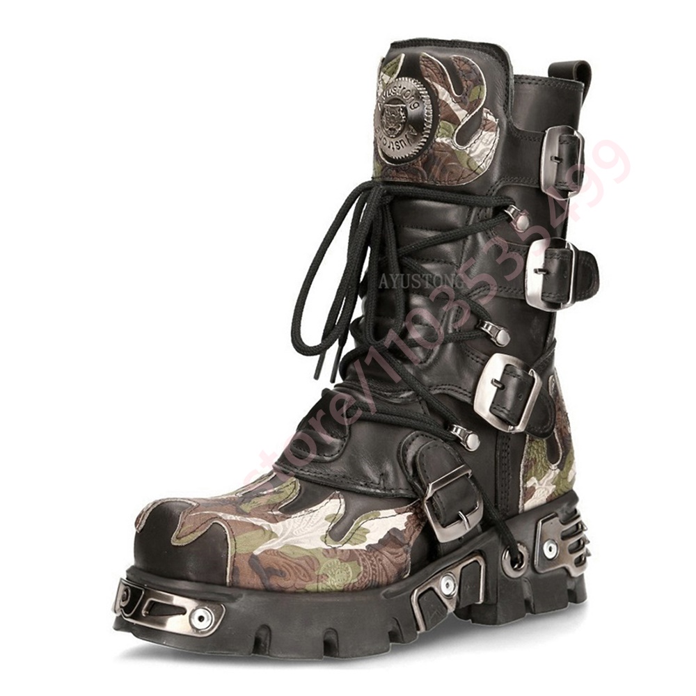 Punk Rock Camouflage Riem Gesp - Belt Buckle Blank recensie en prijs
