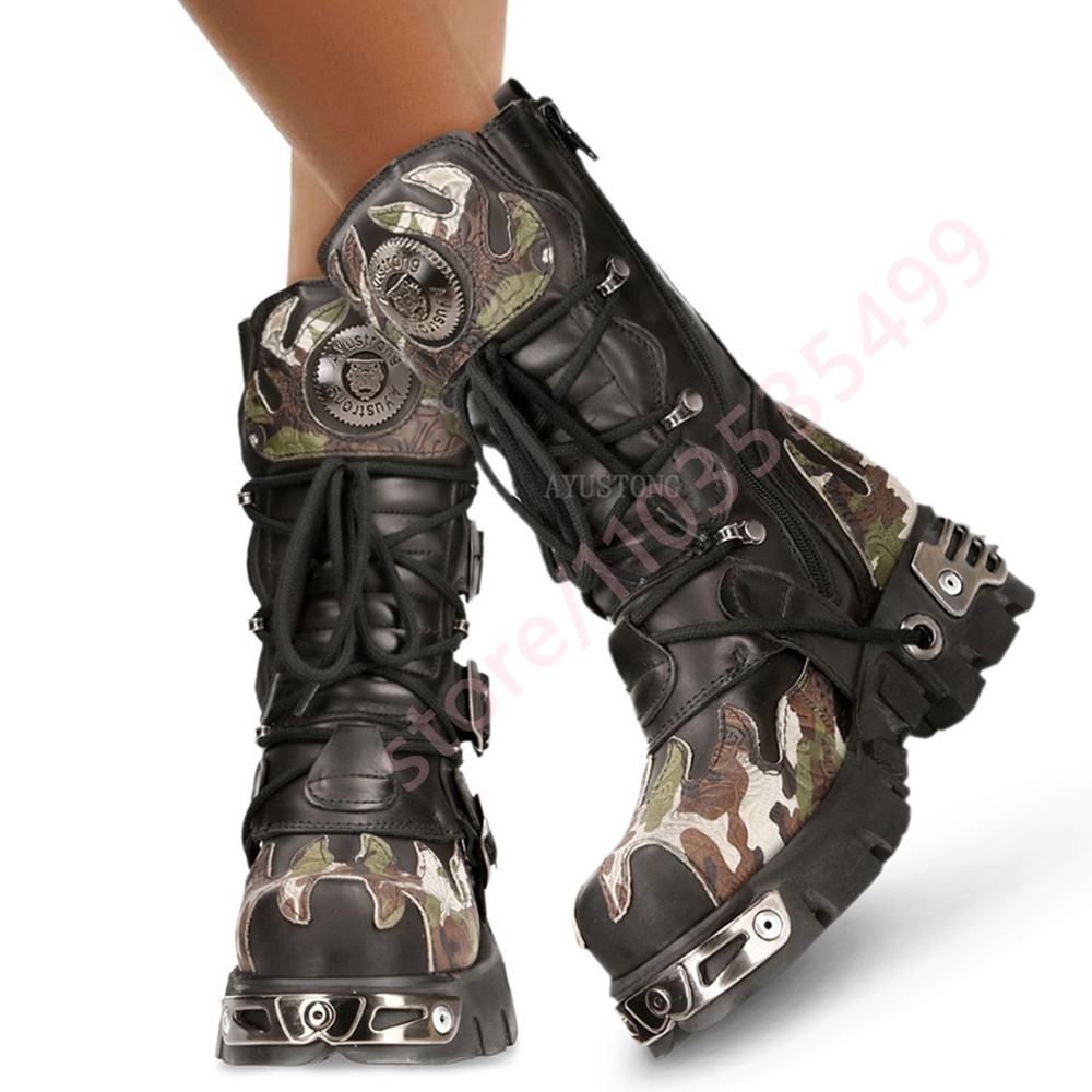 Punk Rock Camouflage Riem Gesp - Belt Buckle Blank recensie en prijs