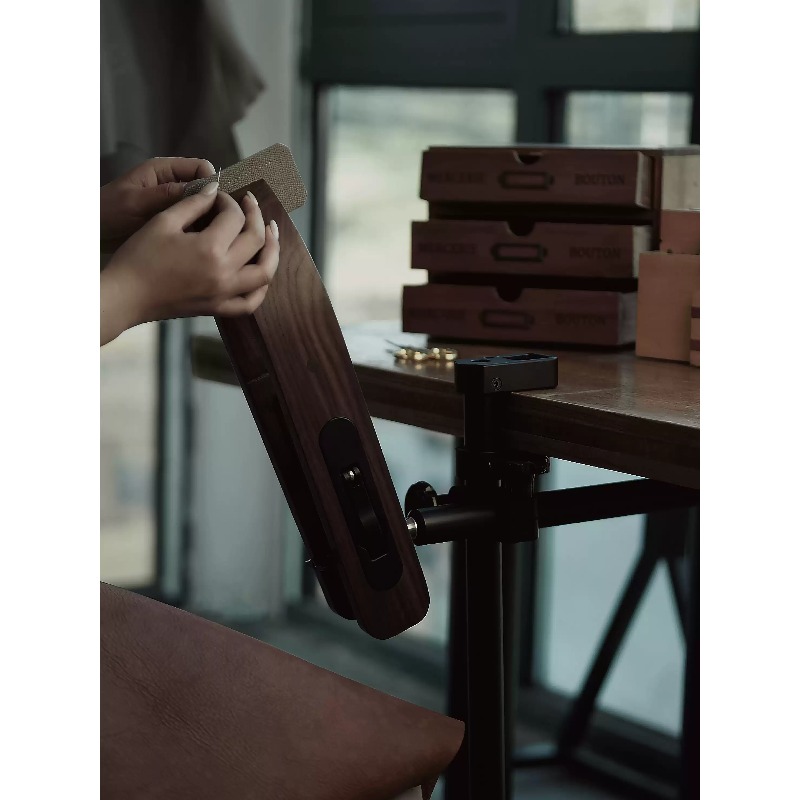 Houten lederen naaiklemstandaa - Leatherwork Craft recensie en prijs