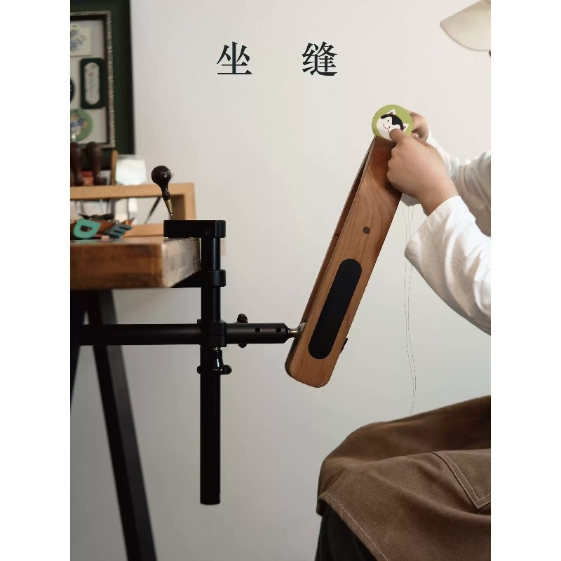 Houten lederen naaiklemstandaa - Leatherwork Craft recensie en prijs