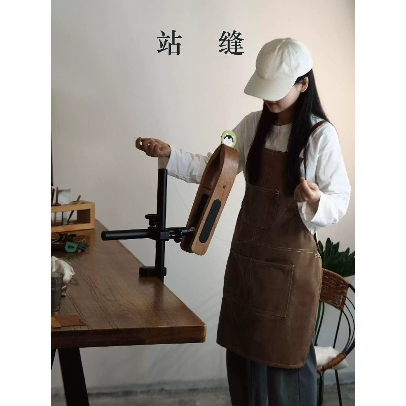 Houten lederen naaiklemstandaa - Leatherwork Craft recensie en prijs