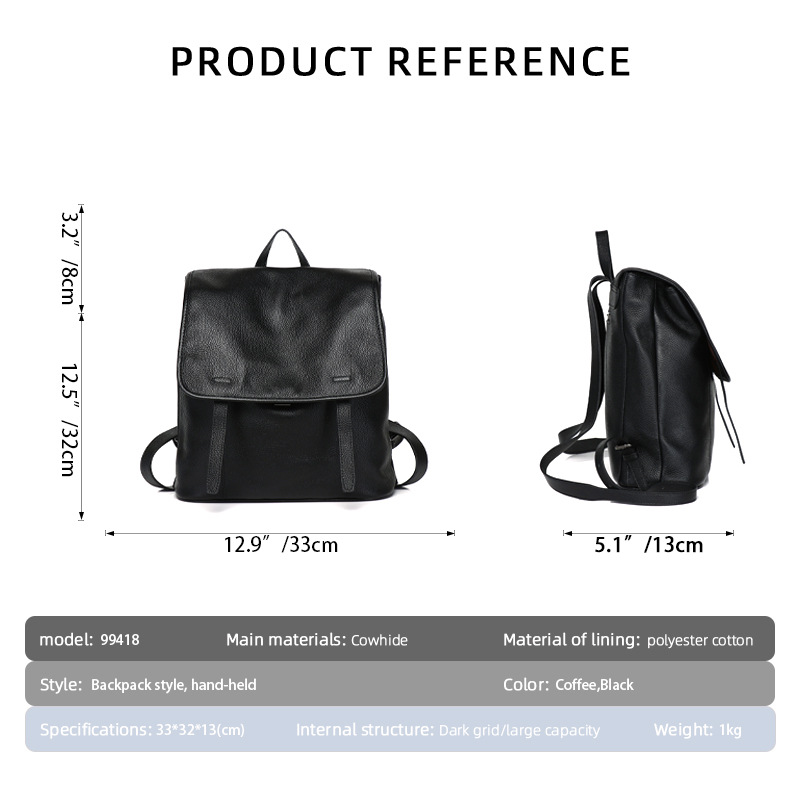 Dames rugzak van volnerfleer m - Leather Work Womens Backpack recensie en prijs
