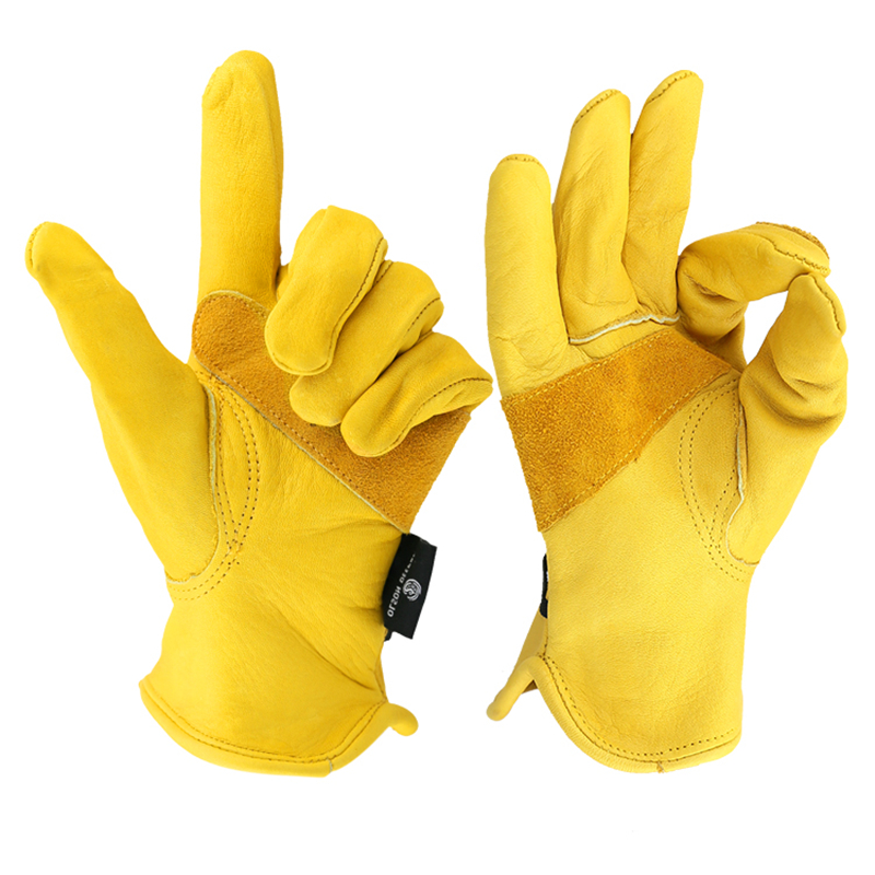 Werkhandschoenen Rundleer Fabr - Leather Work Factory recensie en prijs