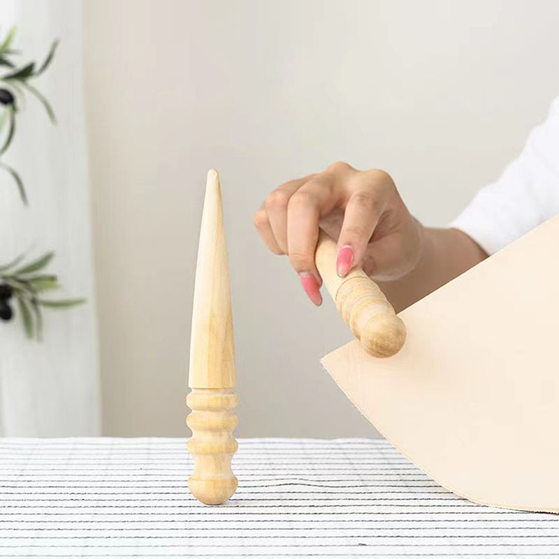 1PC Hout Leer Massief Hout Ron - Leatherwork Craft recensie en prijs