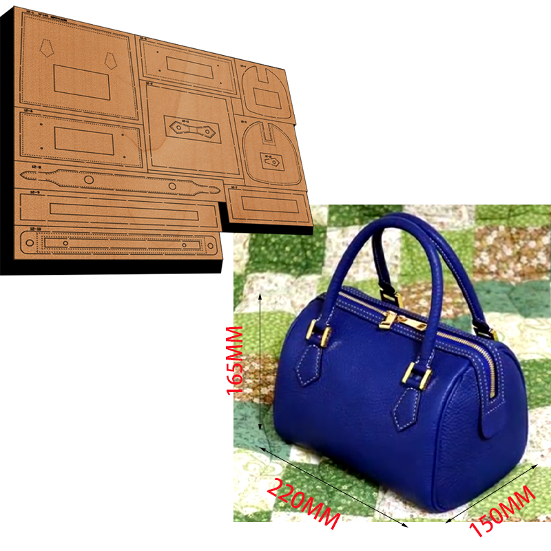Houten snijmal voor handtas &  - Leatherwork Flowers recensie en prijs