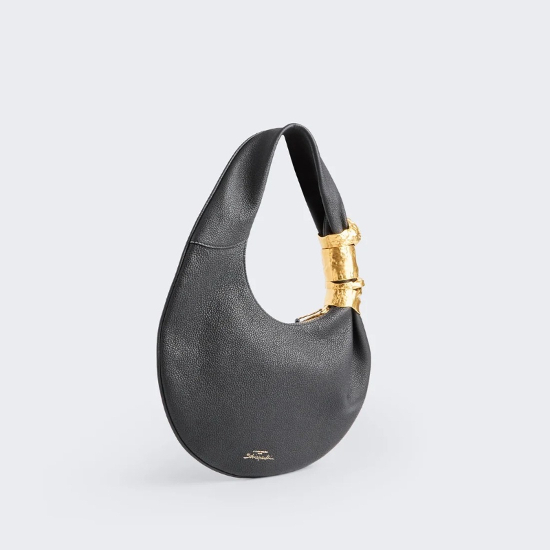 Designer luxe soufflé tas dame - Leatherwork Hardware recensie en prijs