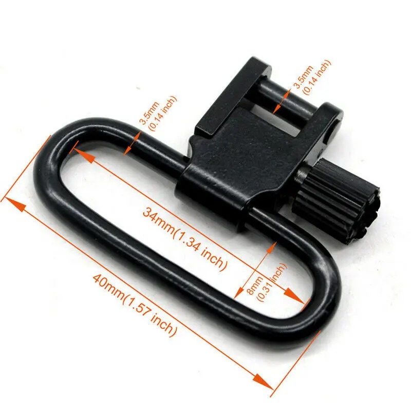 QD Sling Swivel Twee Punt Slin - Belt Buckle Blank recensie en prijs
