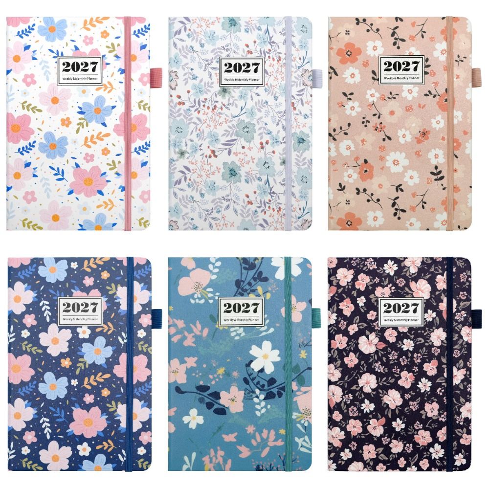 Engels 2027 Schema Planner Kla - Leatherwork Flowers recensie en prijs