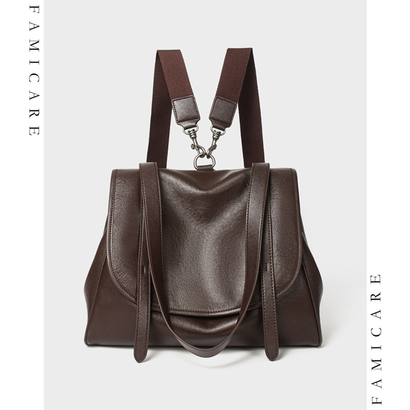 Vrouwelijke vintage zachte spl - Leather Work Womens Backpack recensie en prijs
